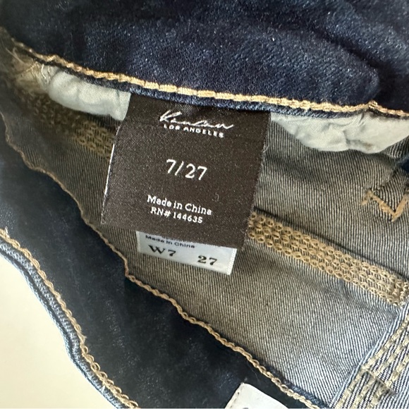 KanCan Chelsea High Rise Jeans - size 7 / 27 Dark Wash - Picture 8 of 10